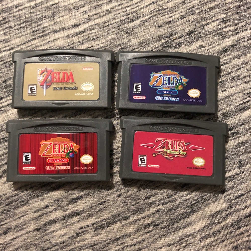 Zelda GBA game pack